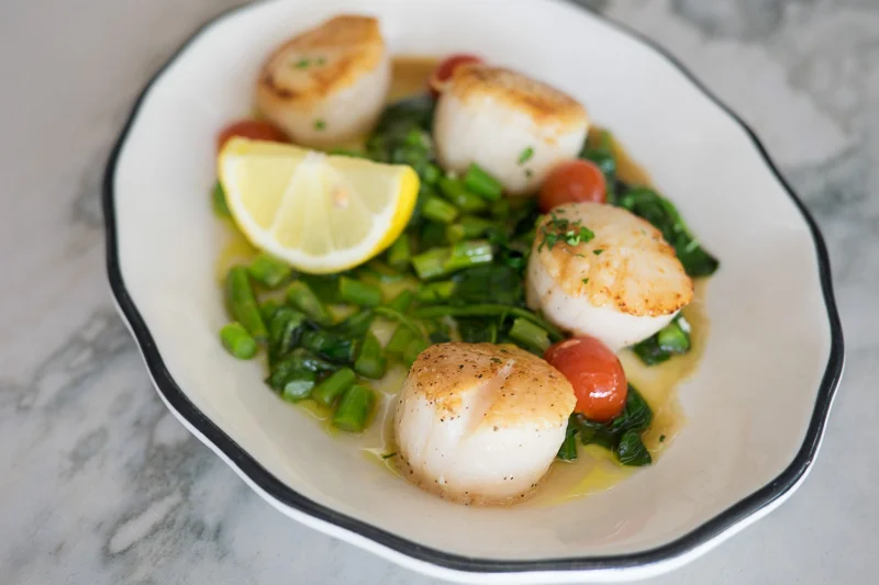 fresh scallops
