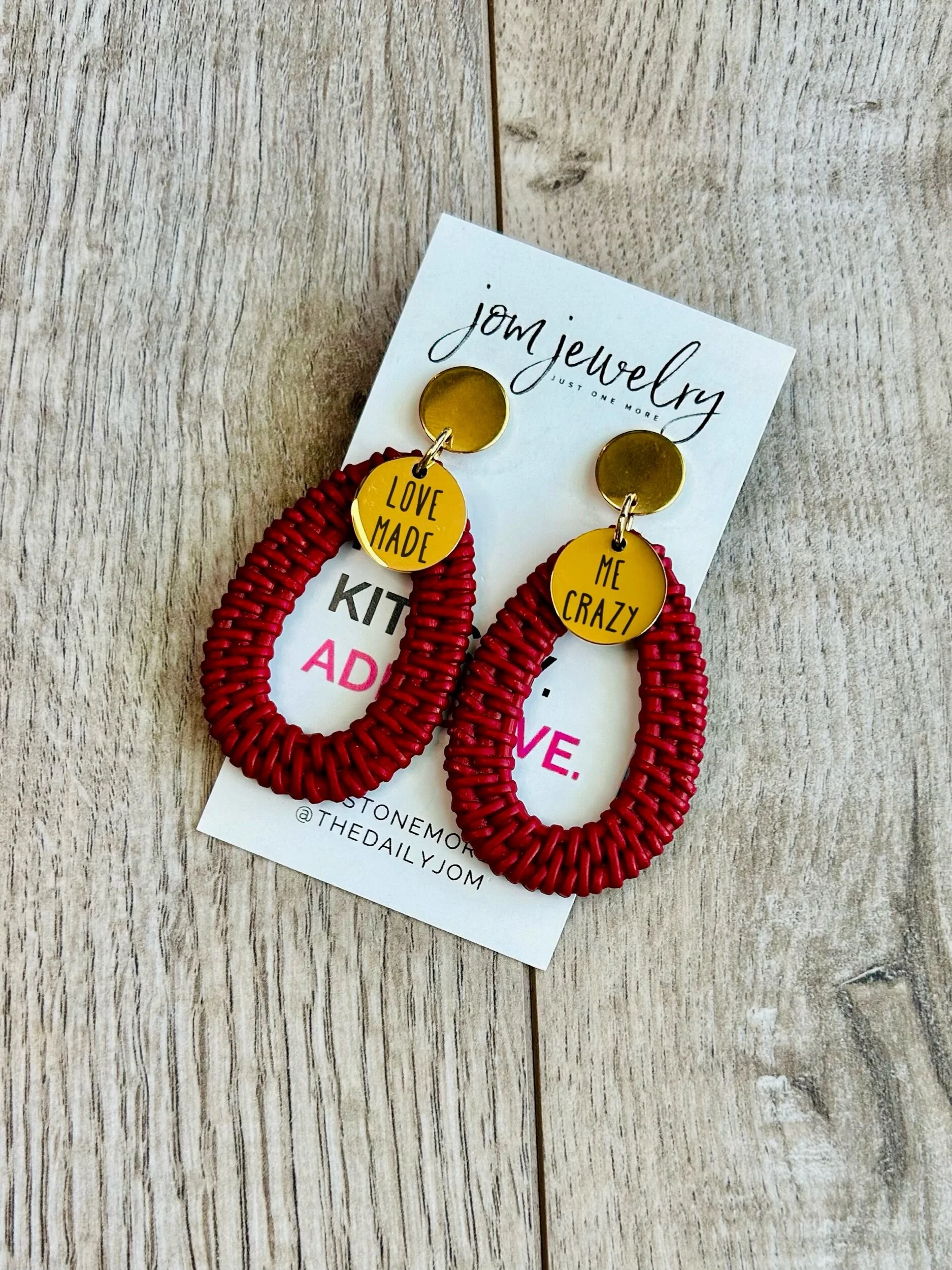 Sassy Camille Earrings - Valentine's Edit