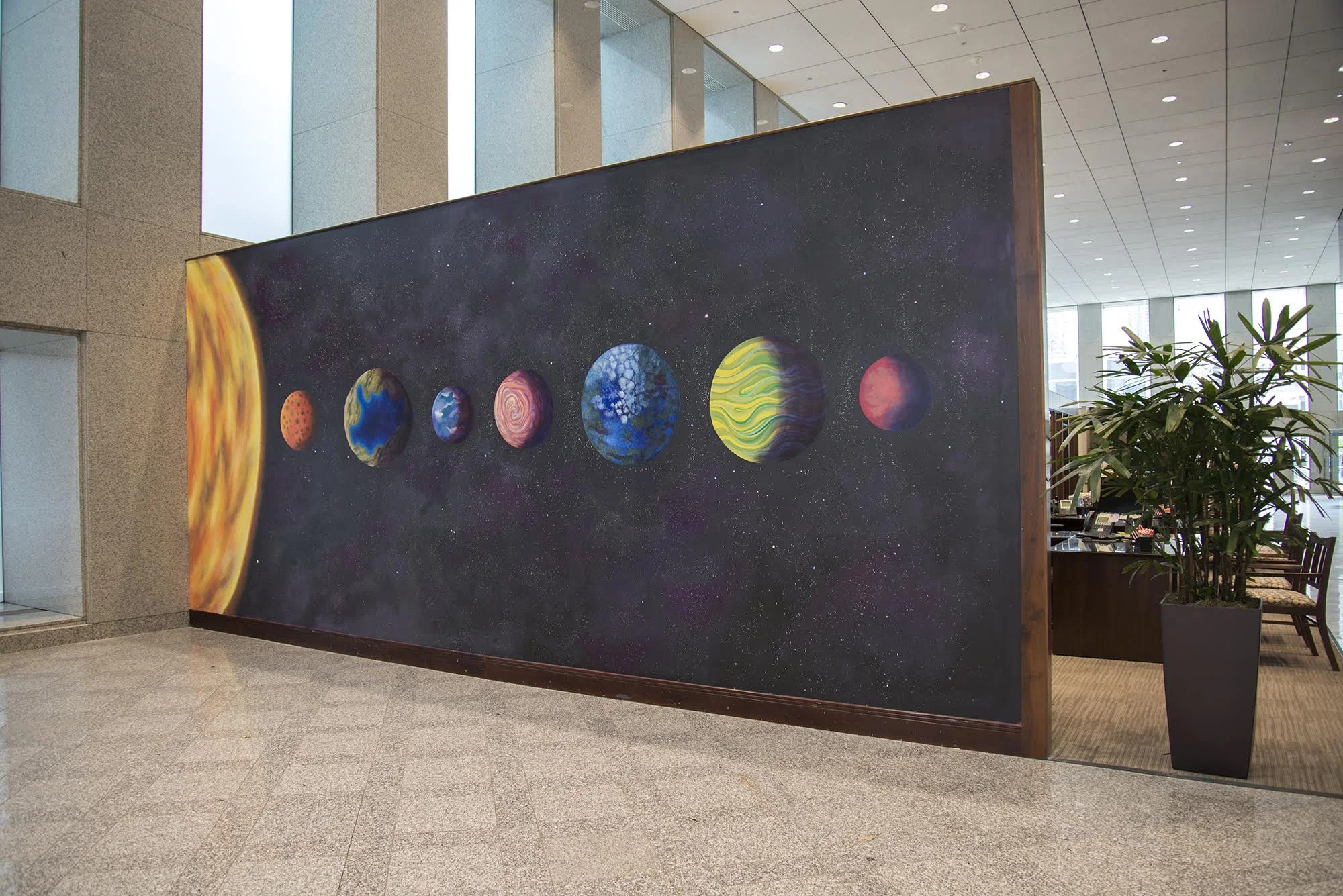 TRAPPIST-1 Dwarf Sun & Planets Imagined