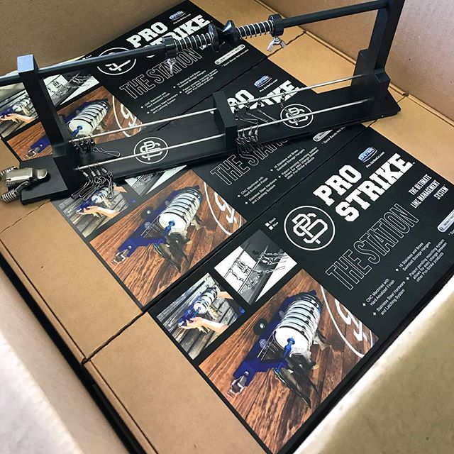 Getting another @tacklewarehouse order ready to ship! Limited supply till back order starts so get them ASAP!!!
#WhereWillYouMountYours
#TeamProStrike #TheRack #TheStation #TheSnapBack  #TheSpoolBands #TheSpeedSleeve #ExpectTheBest #OneRackToRuleThem