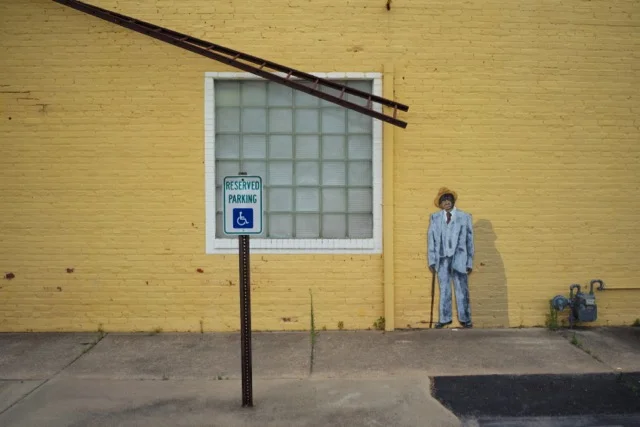 "Handicapped, Ridge Spring, SC" part of "When Things are Strange" at the Colonel Eugene Meyers Gallery of Art, University of North Dakota, Grand Forks, ND