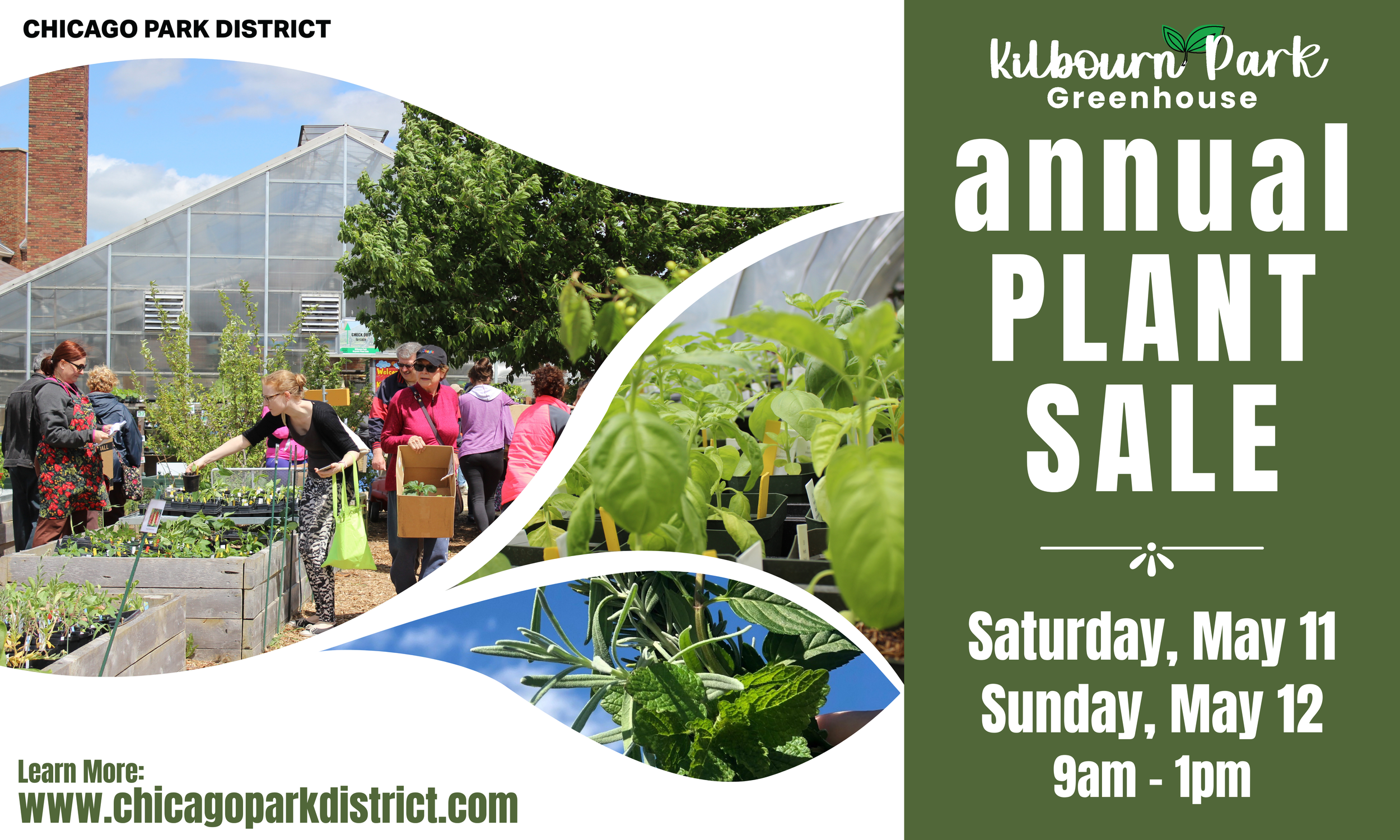 2024 Kilbourn Park Greenhouse Plant Sale (Sunday)