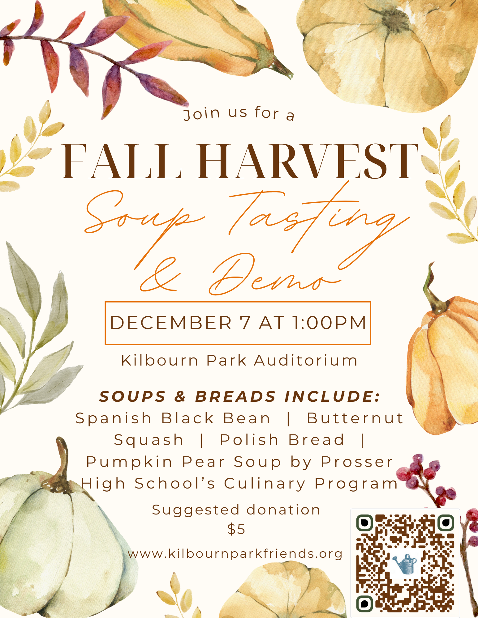 Fall Harvest Soup Tasting & Demo