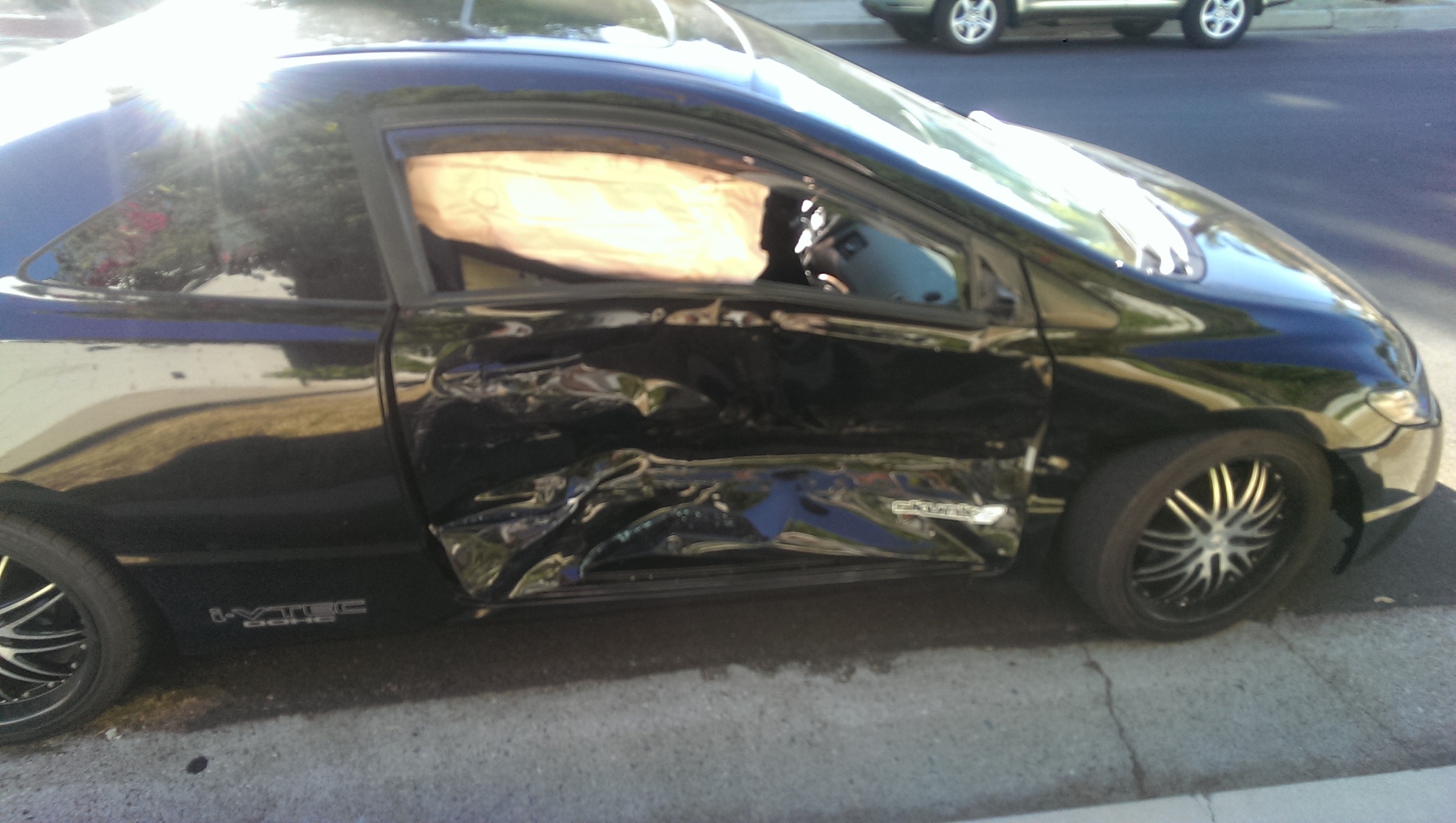 2008 Honda Civic SI (side collision)