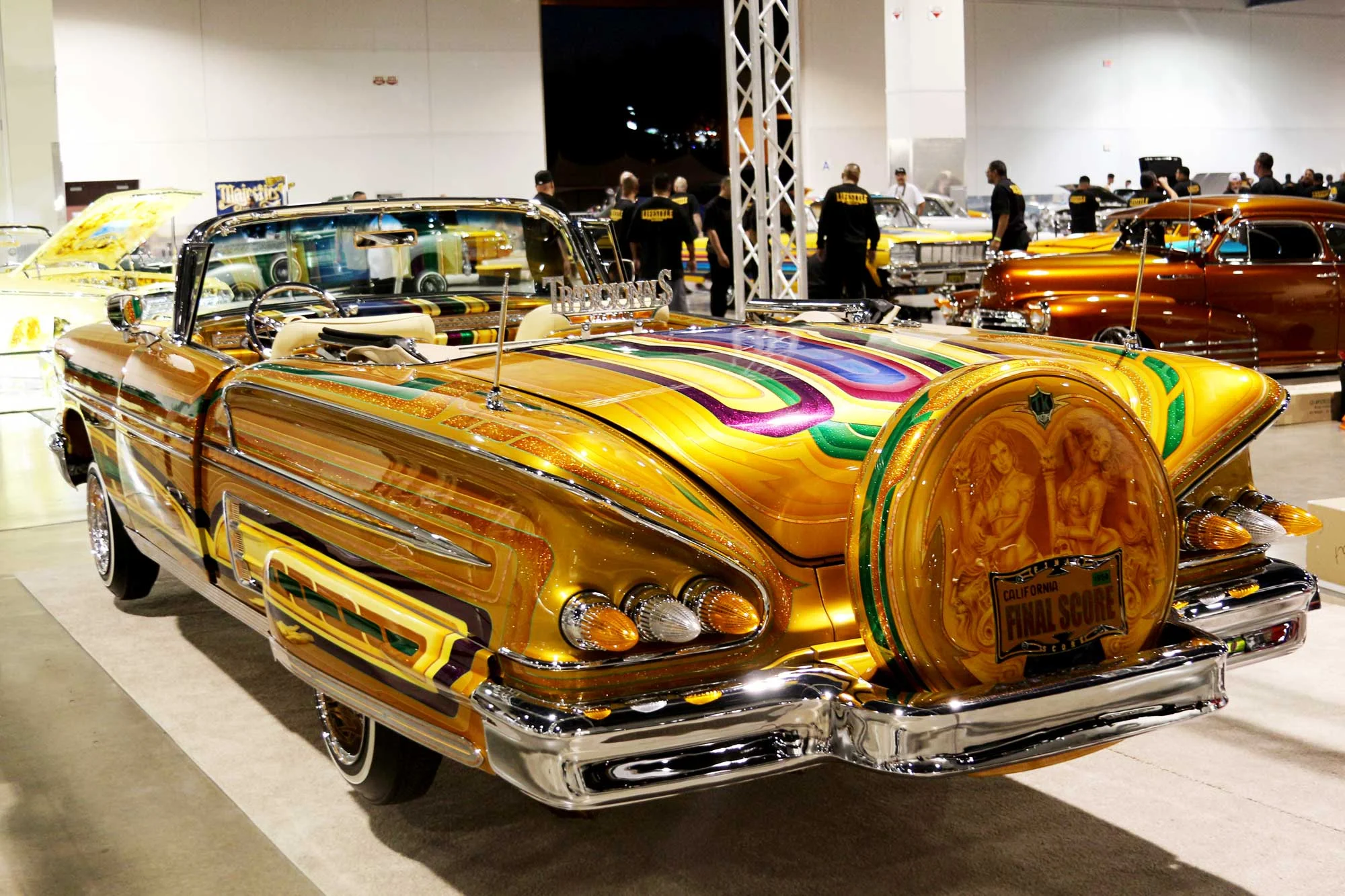 Tradicions Car Club - Three-time Lowrider of the Year Final Score. 1958 Impala Convertable