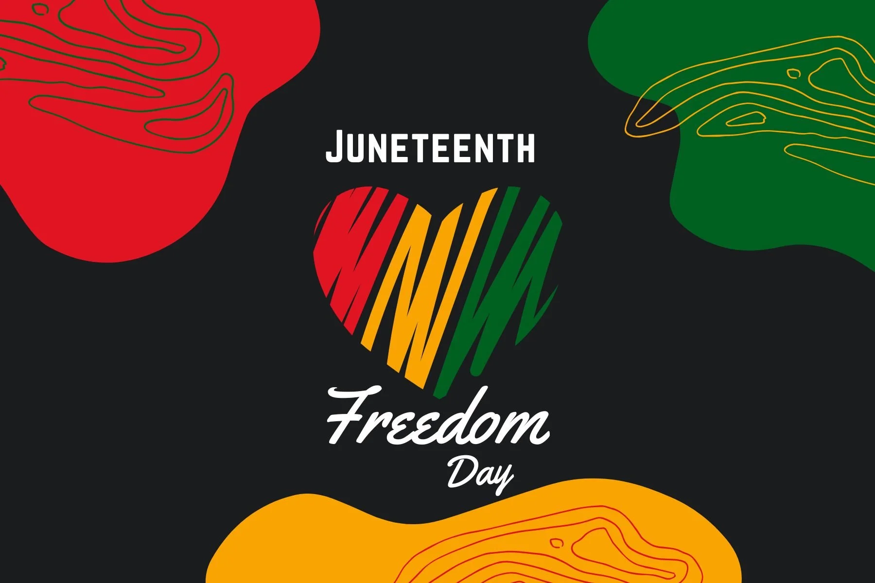 ❤️🖤💚 Juneteenth ❤️🖤💚
