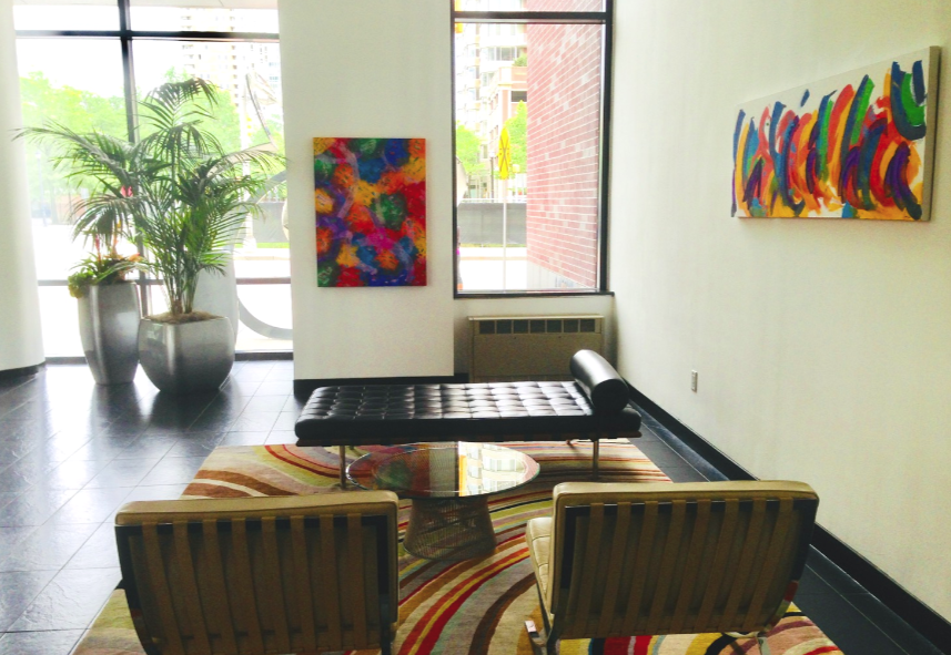 "A" Condominiums / Jersey City Art Real Estate Staging