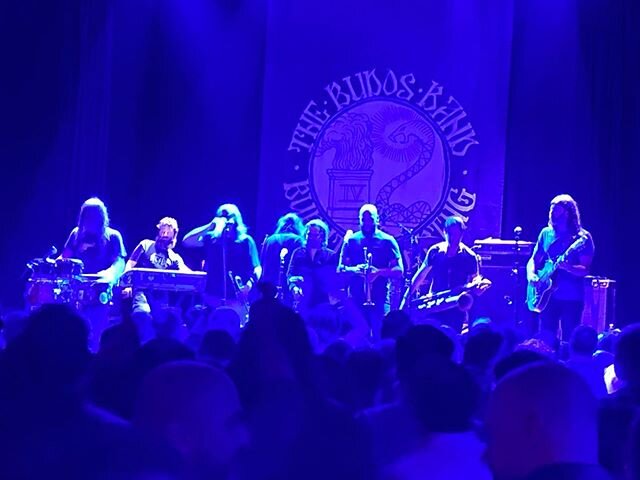 Budos Band in Jersey City!  Y&rsquo;ever hear this crew go IN?
.
.
.
.
.
.
.
.
#budos #band #budosband #jc #jerseycity #whiteeagle #whiteeaglehall #whiteeaglehalljerseycity #wehjc #bb #sax #trumpet #ahhhyeah
