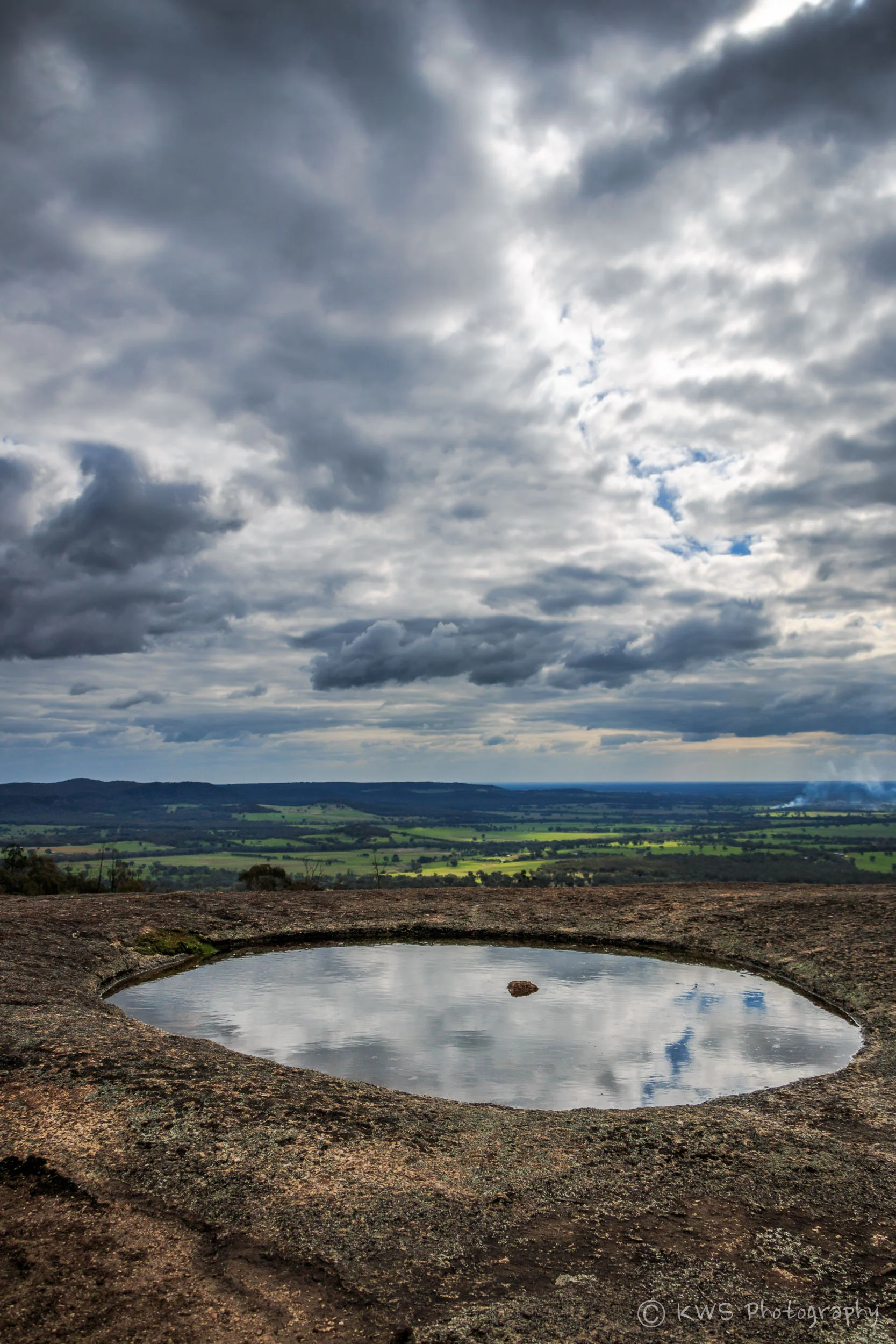 Top of Mt Pilot, North East Victoria