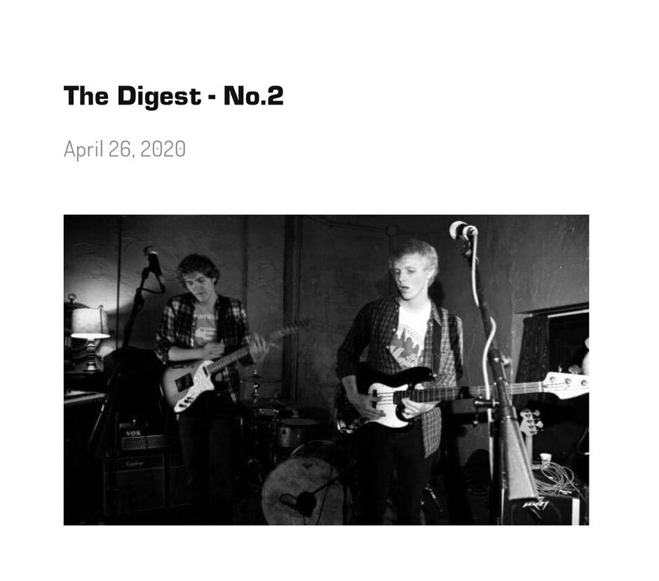The Digest - No.2 .
Dive into the nostalgia in this months entry! Get in them feels folks and find out what the early 2000&rsquo;s has to offer.
.
.
The Digest is a monthly expose looking to dive deeper into the modern creative world. We&rsquo;ll be 