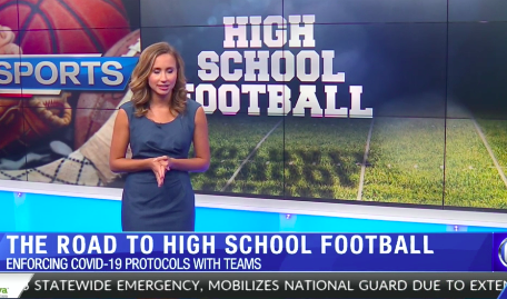 Road to high school football: Enforcing the COVID-19 protocols with teams