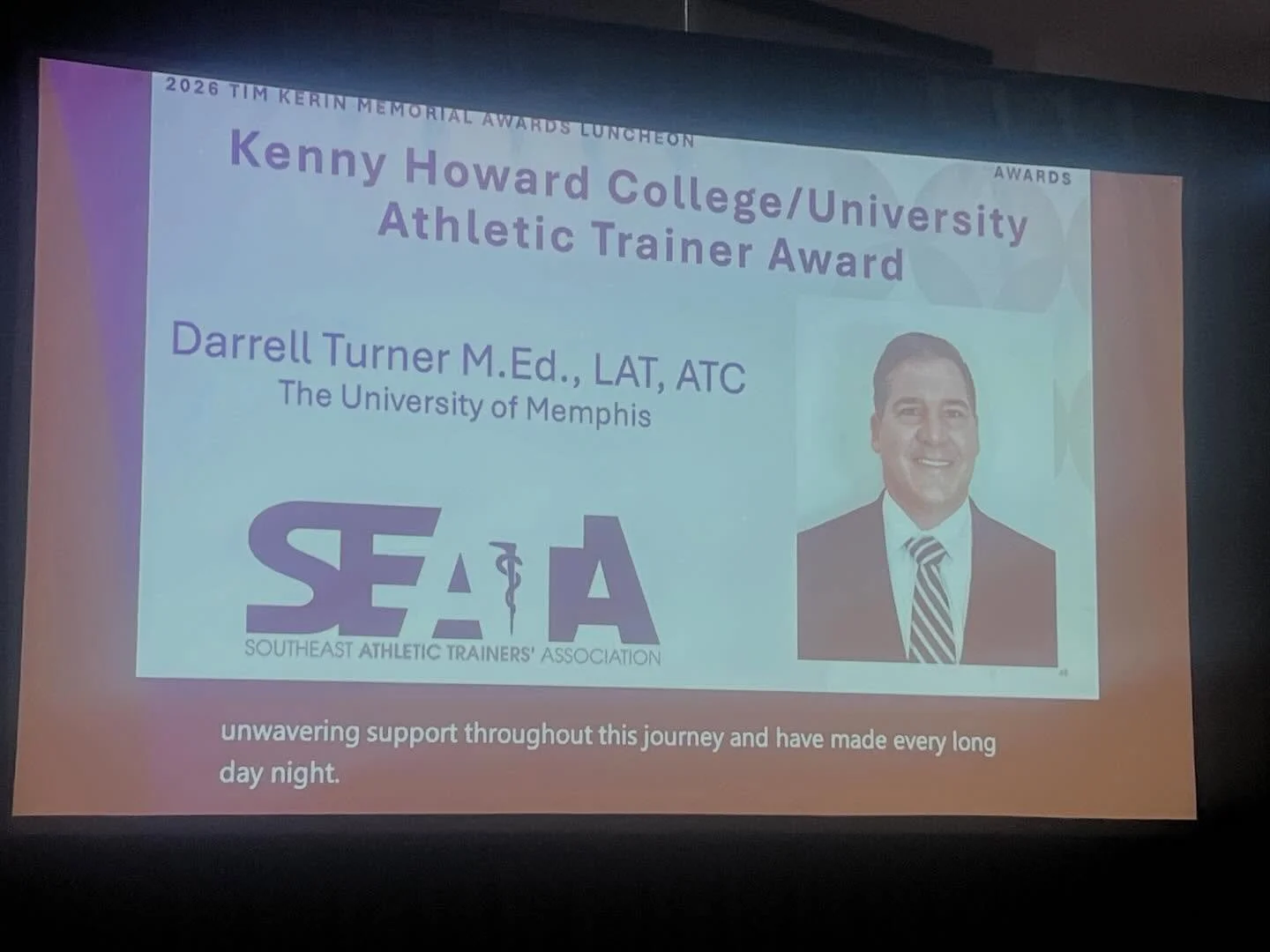 We want to CONGRATULATE some AMAZING athletic trainers within our organization!! This weekend at the SEATA conference TATS had three OUTSTANDING members awarded for their accomplishments and dedication to our profession! 

SEATA Kenny Howard College/