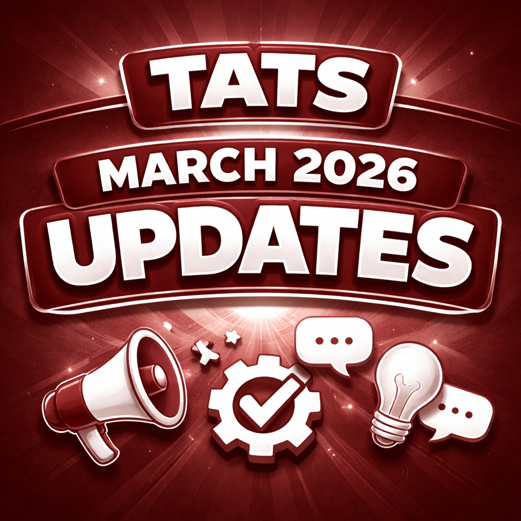 TATS March 2026 Updates