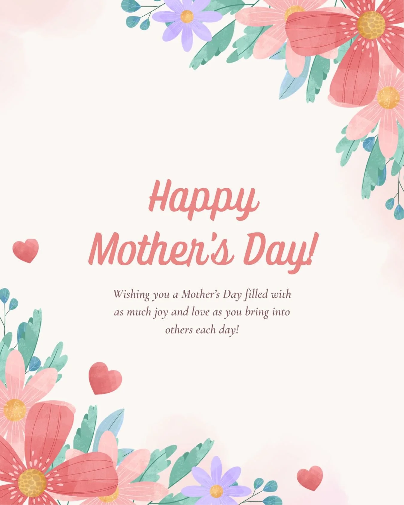 Happy Mothers Day!! Wishing each of you mothers a great day filled with love and good cheer! Whether you have children of your own, fur babies, or mother your kids at work, we want to celebrate you!! Drop a photo below of you and your kids! Let&rsquo
