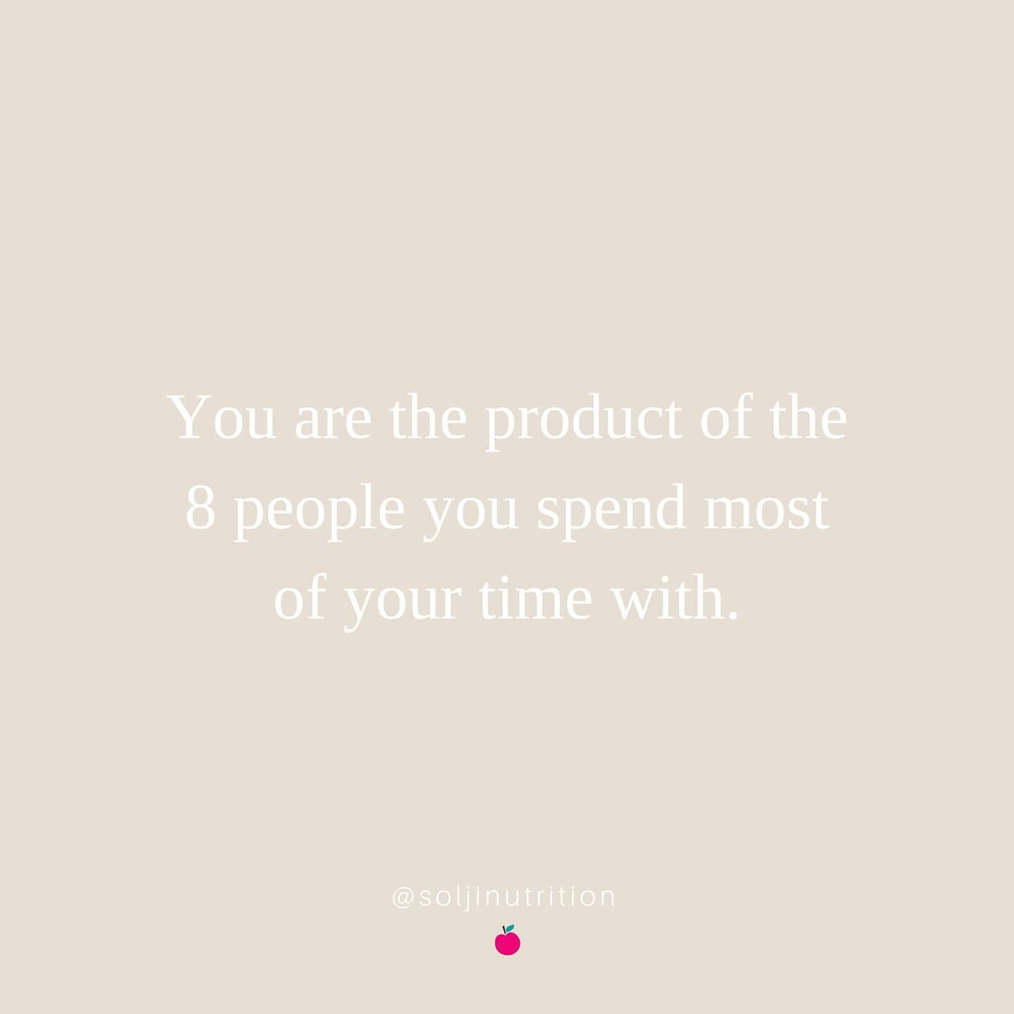 Agree or disagree?🤔

Surrounding yourself with the right people will help you feel good about yourself even on days when nothing seems to be working out.

Think of the 8 people you see the most&hellip;

Are they lifting you up? Or are they tearing y