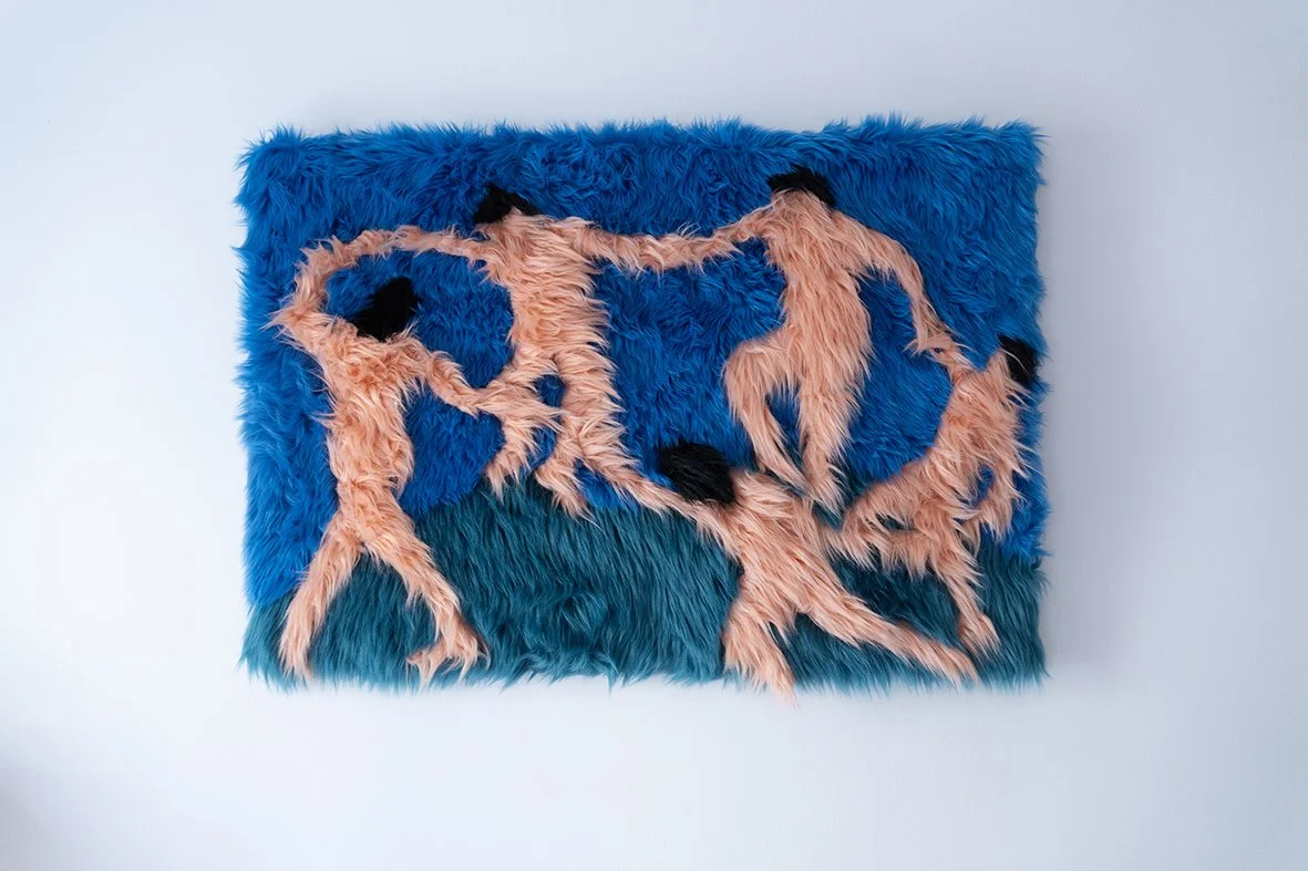 LIMING_HU_LA_DANSE_24x36 inches_Fauxfur on canvas_2025.jpg