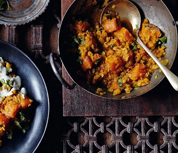 Pumpkin & Ginger Dal