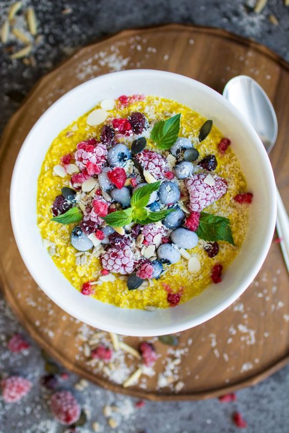 TURMERIC  PORRIDGE