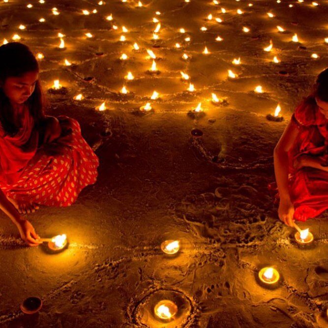 Happy Diwali! This celebration is all about new beginnings and good overcoming evil. Many people talk about Diwali being a celebration of light and it is but we often think of the light outside ourselves. This is also a time to remember the light in 