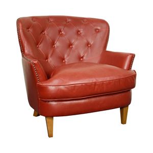 Louise Bonded Leather Armchair