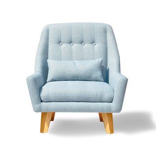 Baby Blue Modern Chair