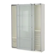 Seken Frosted Glass Wardrobe