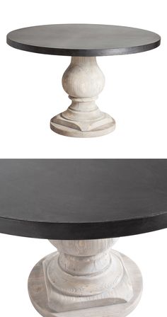 Black Canvas Dinning Table