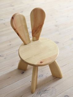 Bunny Wooden Chair