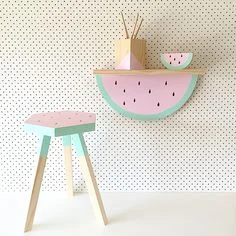Melon Stool & Shelf