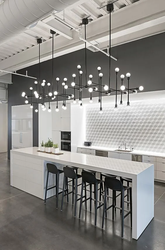 pics White Modern Industrial Style Kitchen modern style industrial interior design