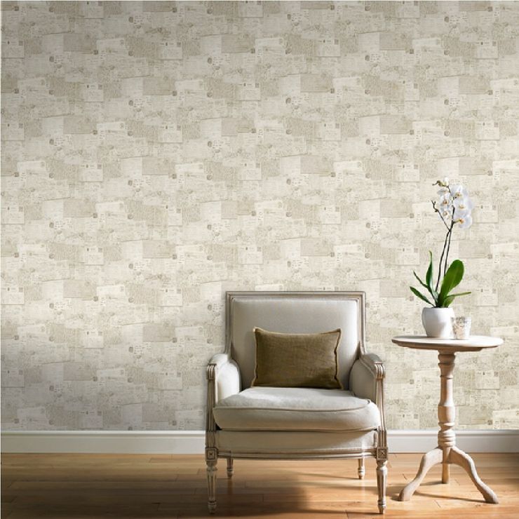 Roxanne Trail Grasscloth Wallpaper | AnthroLiving