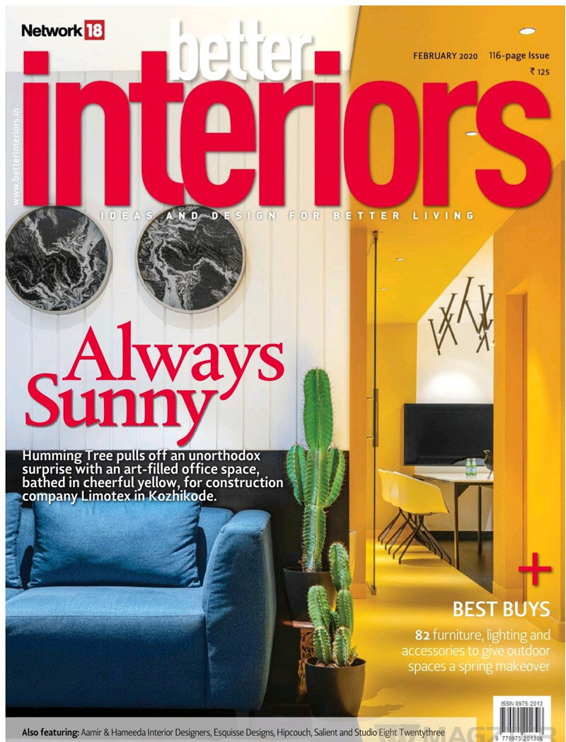 Better Interiors Cover Page Feb'20 