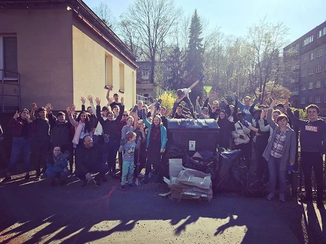 #trashtagtrinec Day 1 bylo pecka! Děkujeme za pomoc všichni! #exittrinec2019 #exittour #trinec