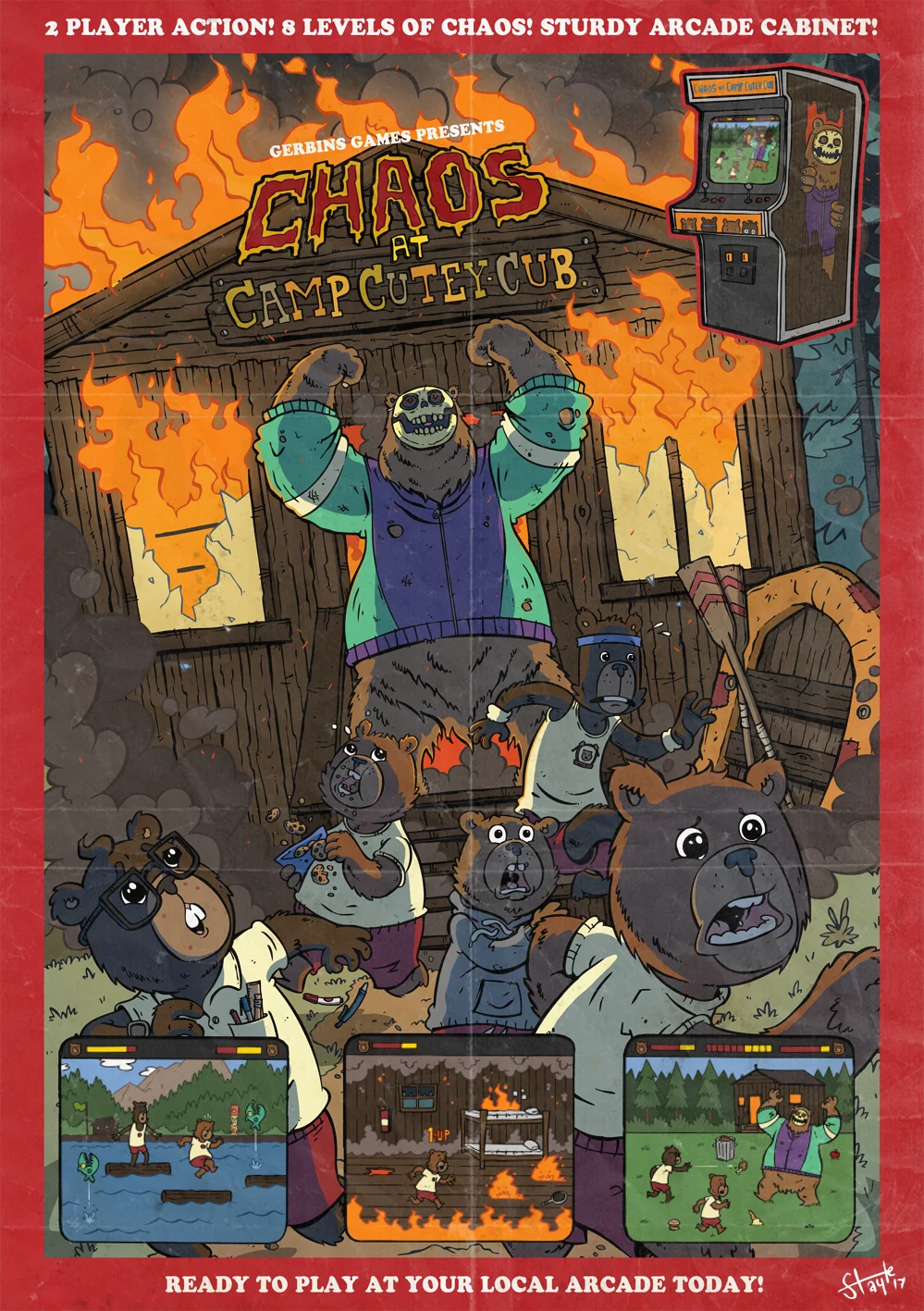 Chaos At Camp Cutey-Cub.