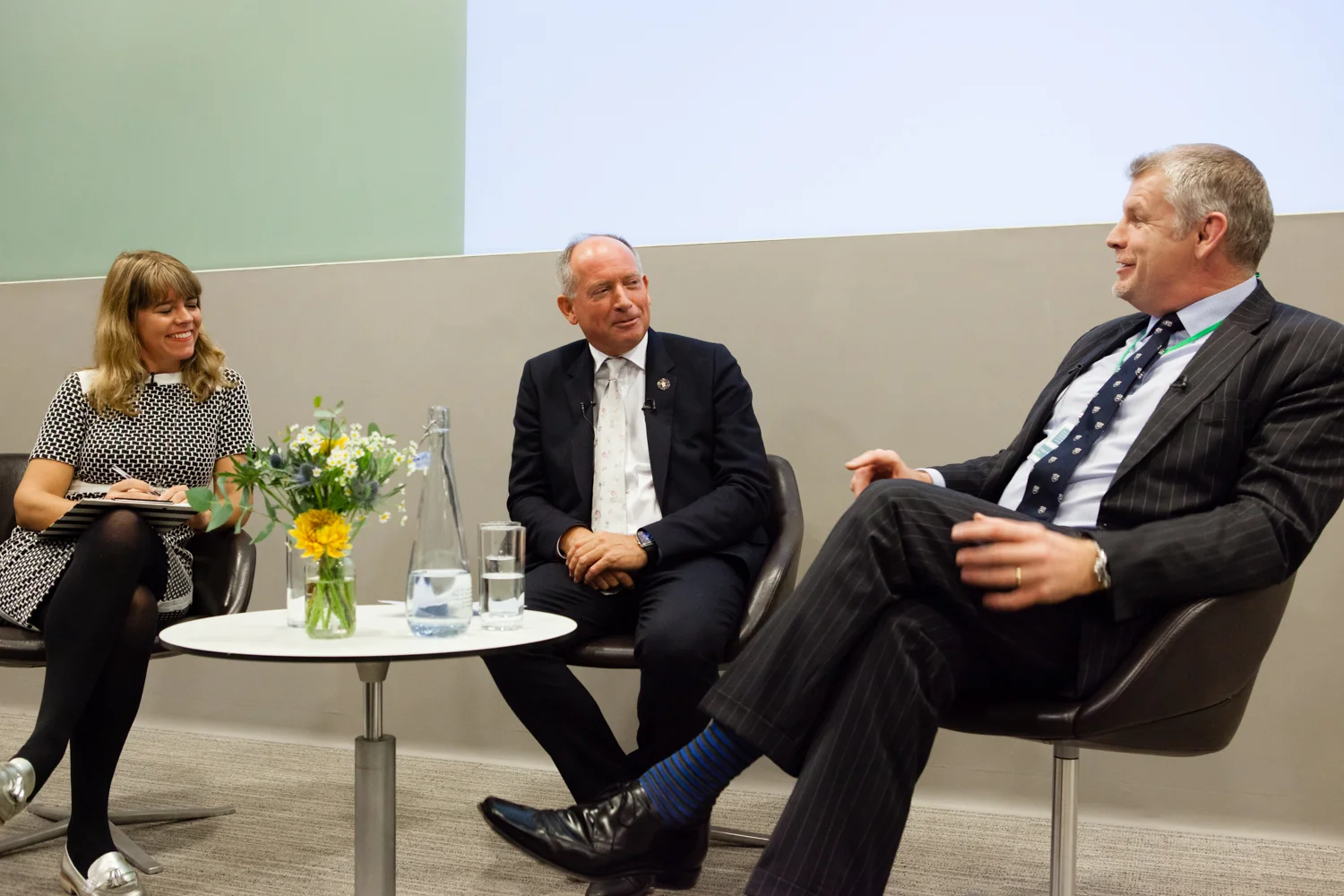 Claudia Hammond in conversation with Sir Ian Cheshire and Tim Griffin