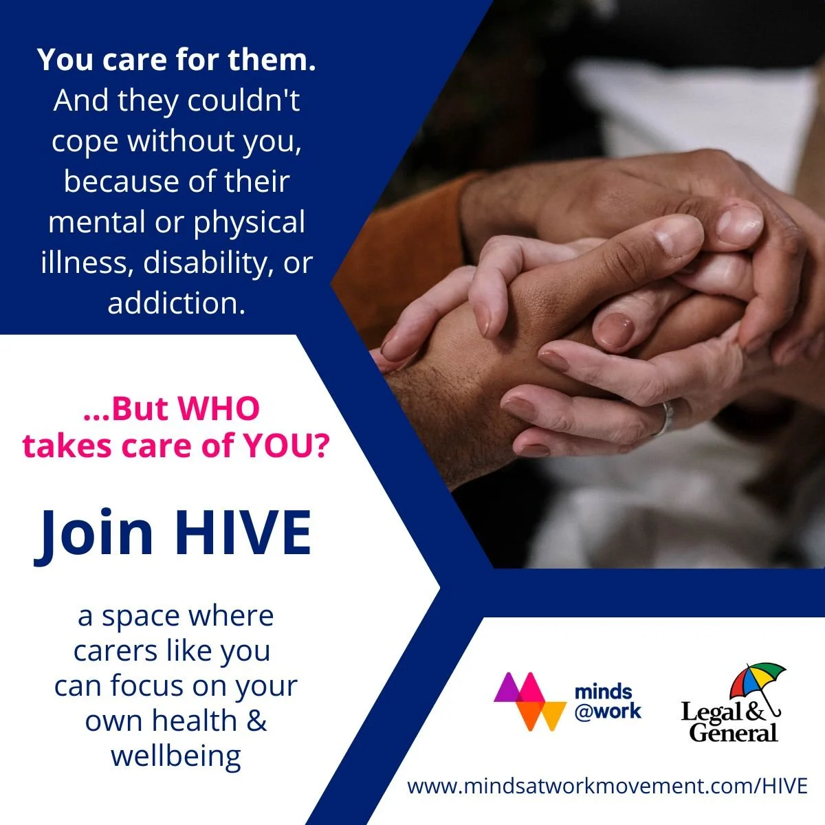 Learn about HIVE for carers 2023 - our free, virtual, peer support programme 