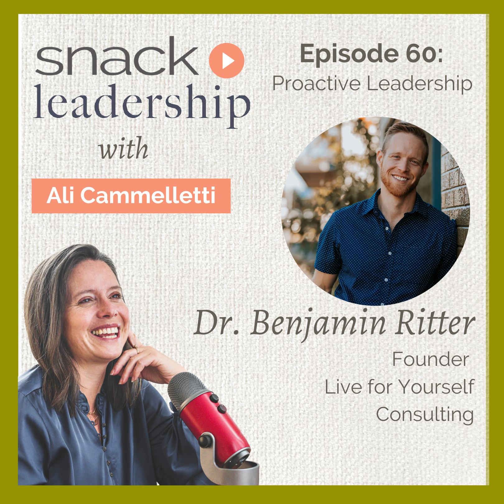 Proactive Leadership with Dr. Benjamin Ritter