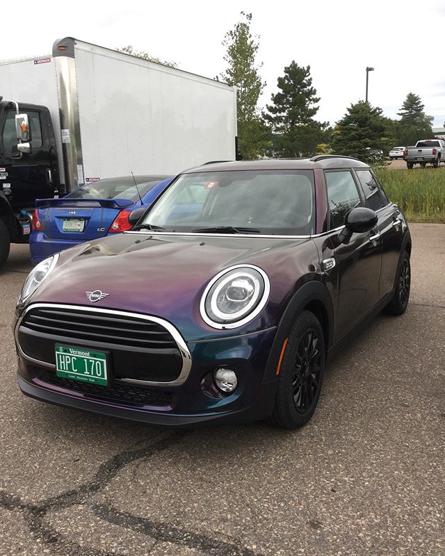 Color flip anyone? 
We can help your car stand out in a crowd with our large selection of high quality vinyl. Installed in house by our highly skilled vinyl installers. 
#layednotsprayed #wrapitup #wrap #vinyl #paintisdead #colorflip #wrapped #vehicl