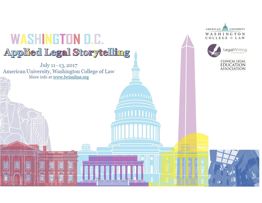 Lecture in Washington: Presenting at the Applied Legal Storytelling Conference