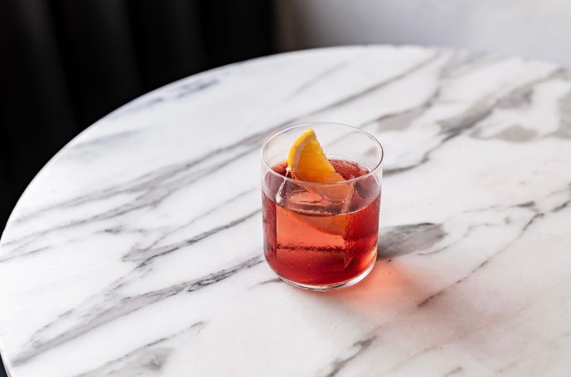Feels like a Negroni afternoon, pretending summer&rsquo;s here, but strong enough to fend off the cold.

We go pretty classic, a nice balanced gin, Campari of course and a blend of vermouths (with a touch of red wine) and a hint of Orange flower wate