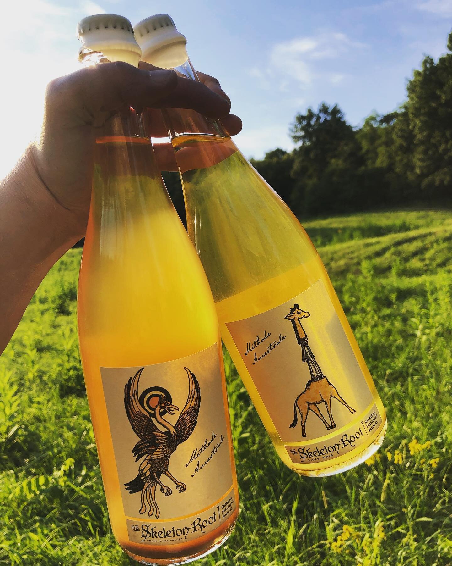 ✨ Holiday weekend sparklers!  Fresh Catawba &amp; Riesling P&eacute;t Nat to help you soak up the last bit of summer. 

Open 4-10 today &amp; regular hours all weekend.  Wine with us &amp; snag those holiday bottles 🥂!
.
.
#summersessions #holidaywi