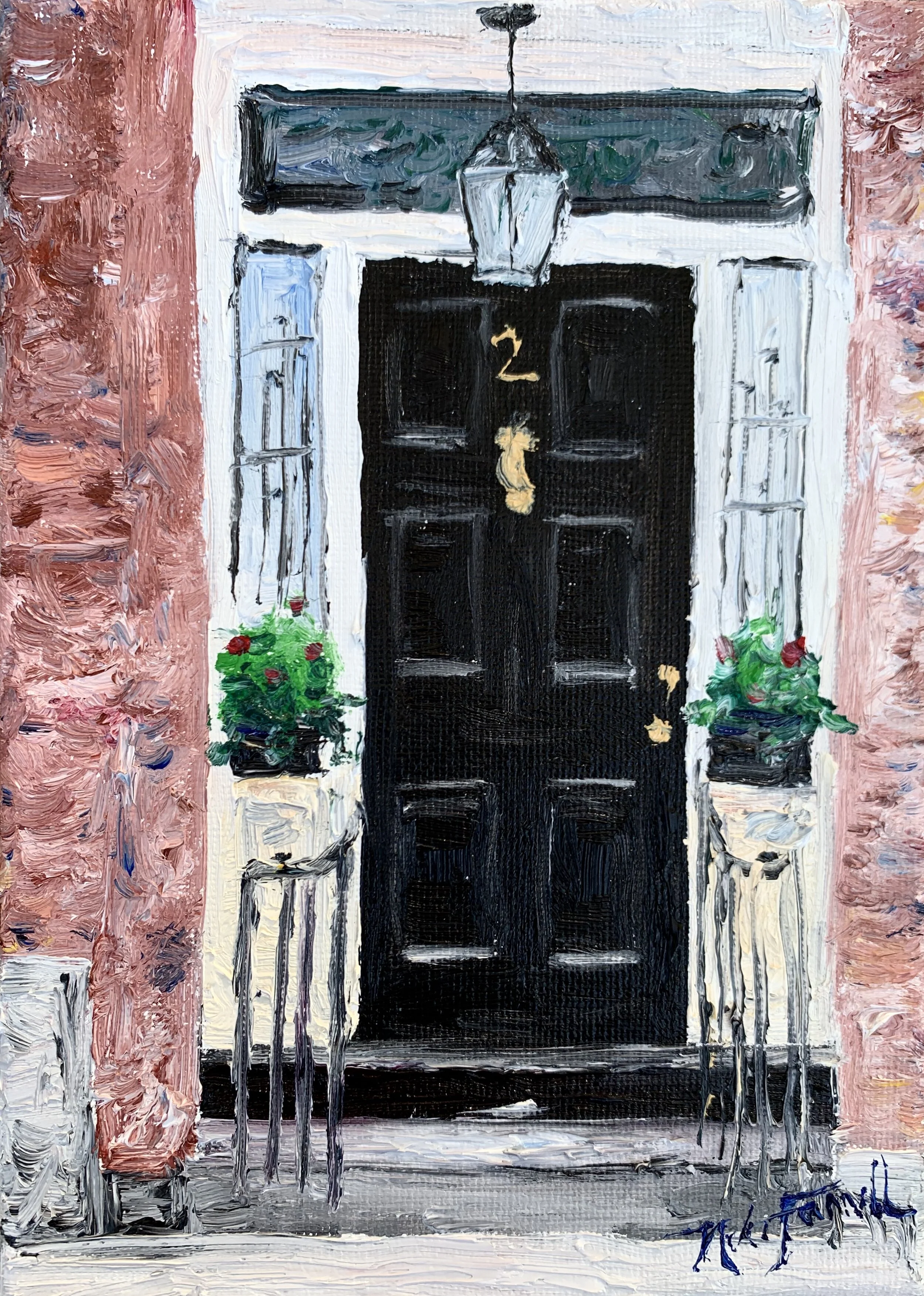 Beacon Hill Black Door