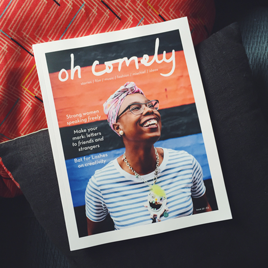 Oh Comely issue 32. Out Thursday 11 August. Photo: Lara Watson