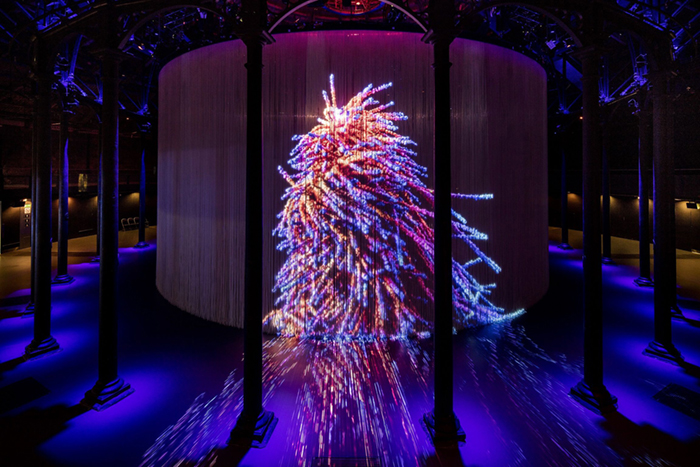 Universal Everything on Ron Arad's Curtain Call at The Roundhouse, London. Credit: David Levene. 