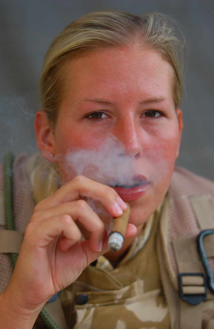 2nd Lt Hannah Bedford, aken by Cpl Mike Fletcher, 5 Apr 2006, (c) Crown