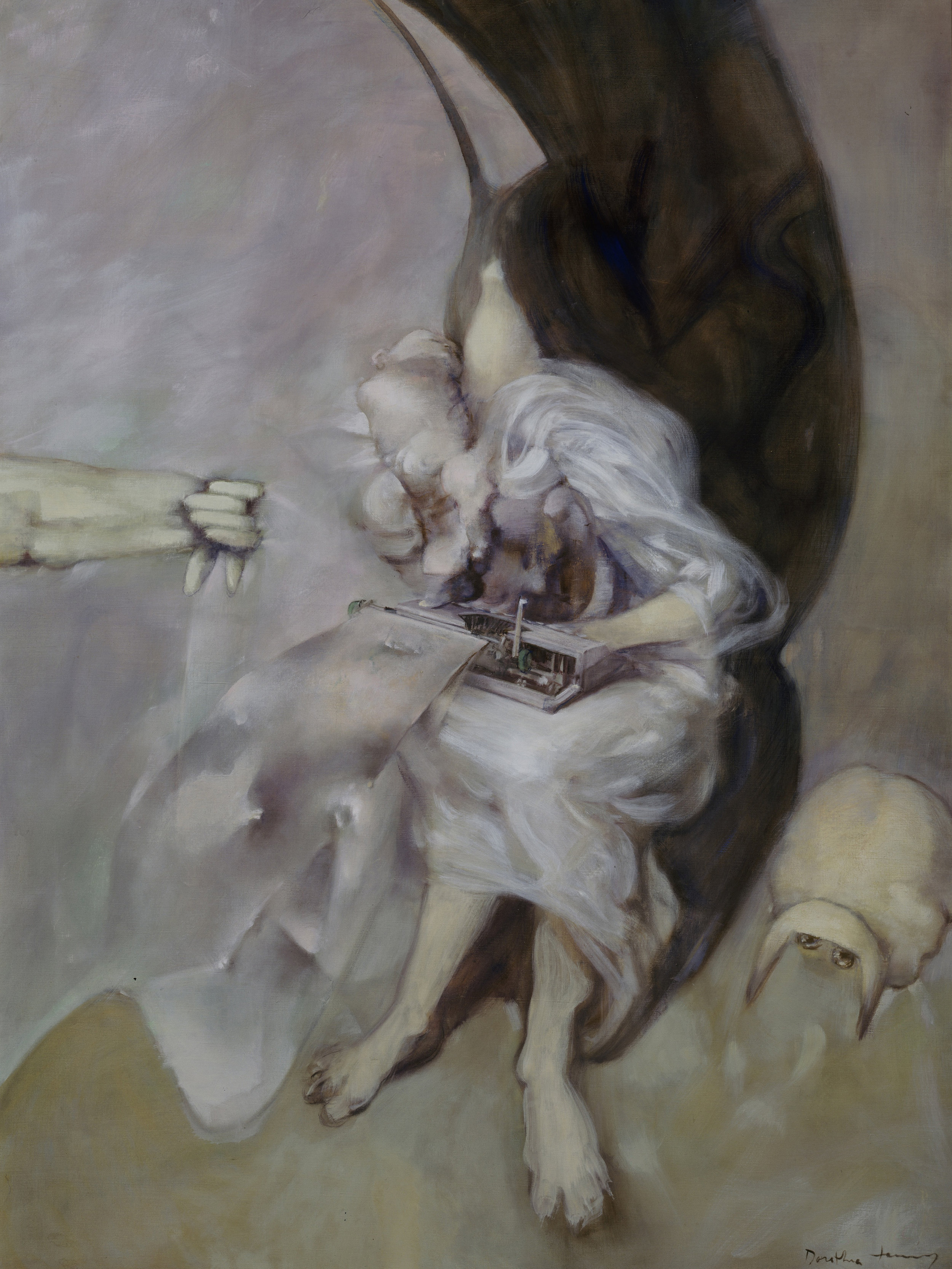 Dorothea Tanning,   Stanza,  1978 Oil paint on canvas. The Byrd Collection, Arizona. © DACS, 2018