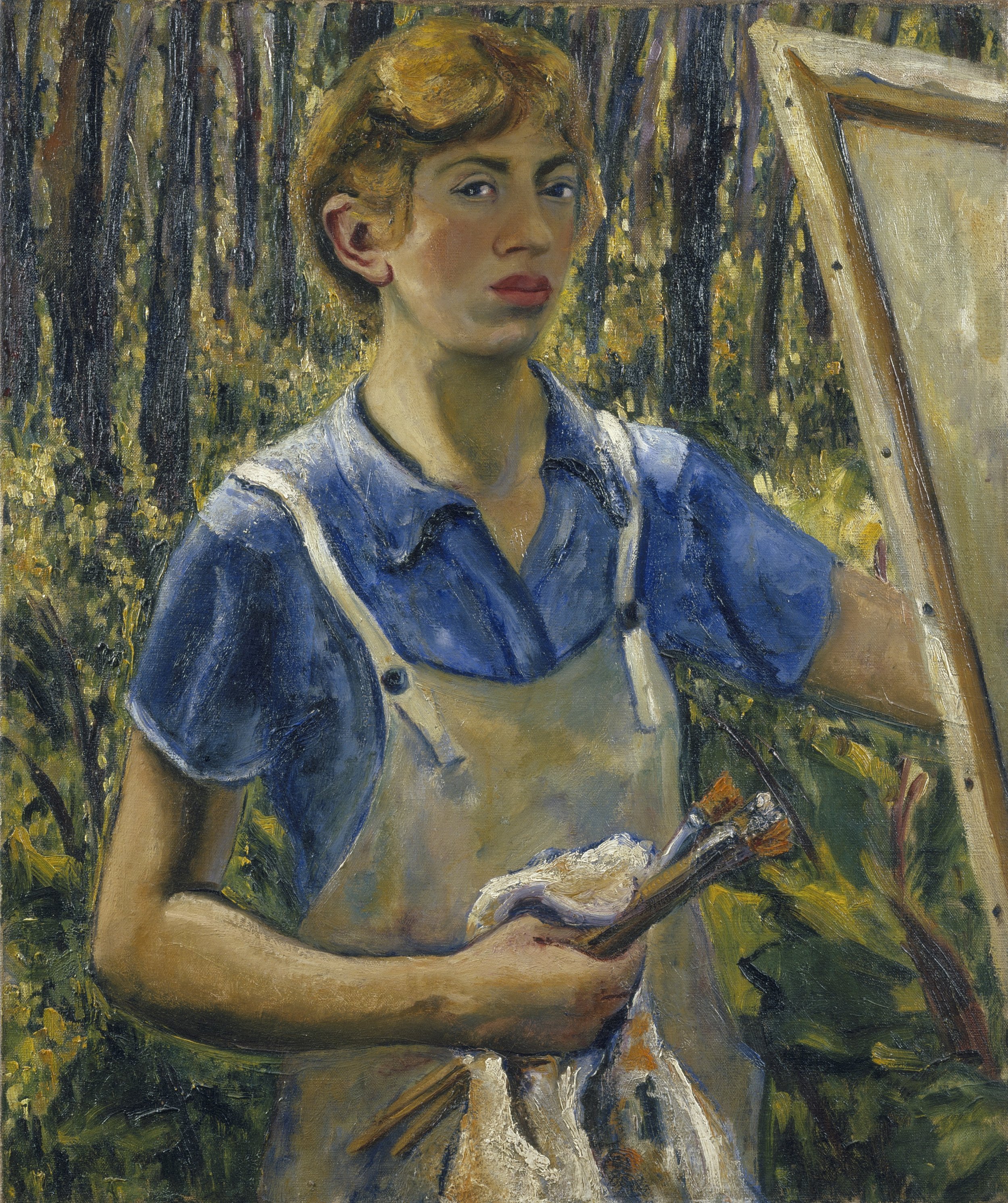 Lee Krasner  Self-Portrait , c. 1928 The Jewish Museum, New York. © The Pollock-Krasner Foundation. Courtesy the Jewish Museum, New York.