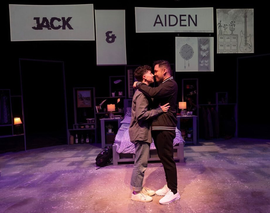 HAPPY CLOSING JACK &amp; AIDEN! 🖤🎵🎹💥i am forever in awe and appreciation of every incredible collaborator involved in the cosmic act of bringing this queer musical to life for the first time. tearfully celebrating as we come to the ending of a gl