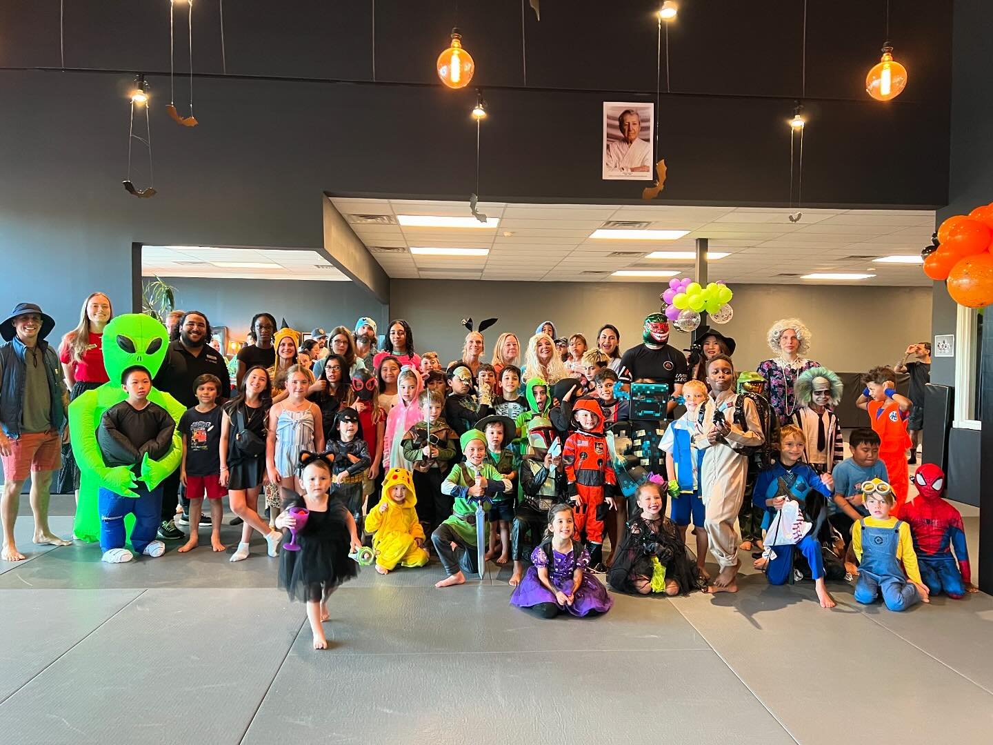 Halloween party 2024!! Big thanks to everyone who brought their Halloween spirit to the dojo! From costumes to camaraderie, you all made it special! 🕸️🥋 #JiuJitsuFamily #spookyvibes