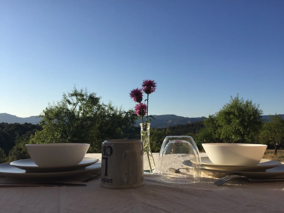 Enjoy breakfast with a view...